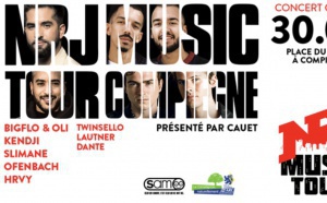 Le NRJ Music Tour arrive à Compiègne