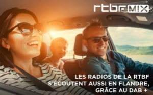 RTBF MIX s'écoute en Flandre, grâce au DAB+