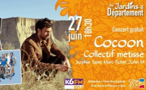 K6FM dans les jardins du Département de la Côte d'Or