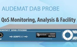 WorldCast Systems : une nouvelle version de l'Audemat DAB Probe 