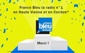 France Bleu Limousin gagne en part d'audience