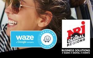 NRJ Global Régions signe un accord avec Waze France