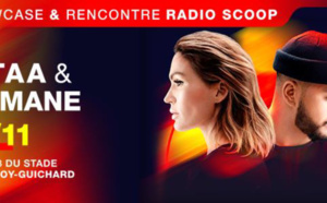 Radio Scoop reçoit Vitaa et Slimane à Saint-Étienne