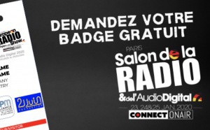 Salon de la Radio : téléchargez votre badge gratuit 