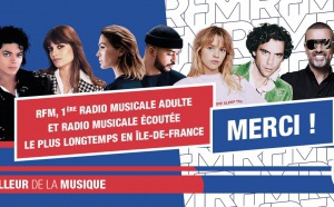 280 000 franciliens écoutent RFM en Île-de-France