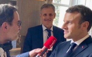 Emmanuel Macron s'exprime sur Vivre FM
