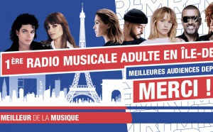 RFM est la première radio musicale adulte à Paris