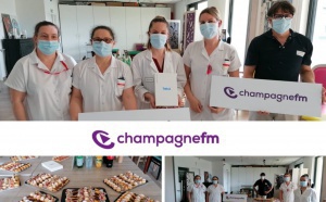 Covid-19 : Champagne FM offre des tablettes et des repas à un EHPAD