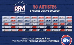 Covid-19 : "RFM Live @ Home" en version intégrale, ce dimanche