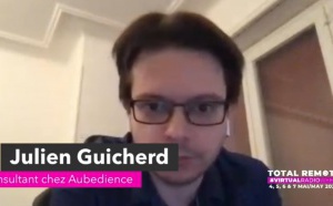 Julien Guicherd (Aubedience) : "beaucoup de gens ont redécouvert la radio"