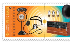 Canada : des timbres pour célébrer les 100 ans de la radio