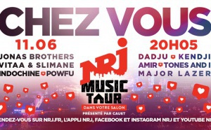 Ce soir, NRJ organise un "NRJ Music Tour dans votre salon"