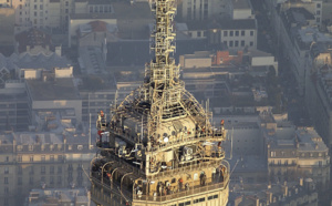 TDF : des travaux de maintenance sur la Tour Eiffel