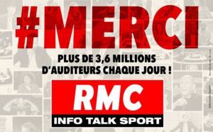 RMC : plus de 3.6 millions d'auditeurs quotidiens