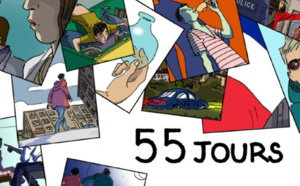 "55 jours" : le premier roman‐feuilleton de franceinfo et Casterman