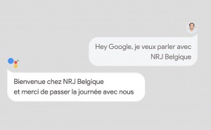 NRJ Belgique lance son application vocale sur Google