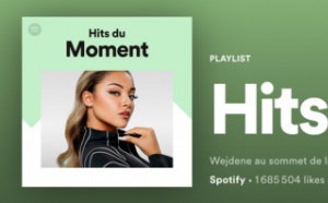 Deux artistes français dans la deuxième playlist la plus écoutée au monde sur Spotify