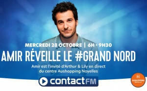 Ce matin, Amir réveille Contact FM
