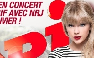 Taylor Swift sur une péniche avec NRJ