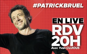 Patrick Bruel en concert sur Sud Radio