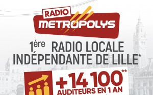 Metropolys, première radio indépendante à Lille