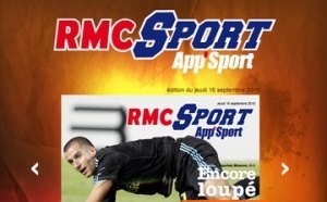 RMC Sport sur iPad