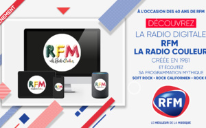Pour ses 40 ans, RFM fait revivre "La radio couleur"