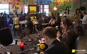 300 lycéens au micro de France Info