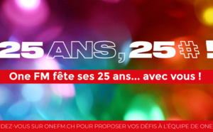 Suisse : One FM fête ses 25 ans