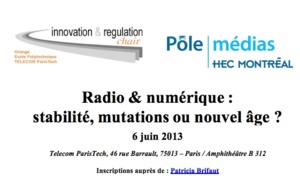 Conférence Radio &amp; Numérique le 6 juin