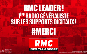 RMC : près de 30% de l'audience réalisés sur les supports numériques