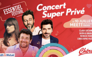 Un "Concert super privé"  avec Chérie FM à Toulouse