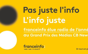 franceinfo élue meilleure station de radio au Grand Prix des médias