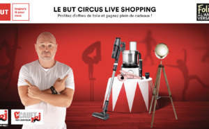 Le "But Circus Live Shopping" sur NRJ avec Cauet