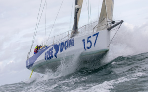 Free Dom embarque pour la Transat Jacques Vabre