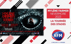 RFM : partenaire radio exclusif de la tournée de Mylène Farmer