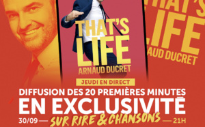 Le spectacle d'Arnaud Ducret en direct sur Rire &amp; Chansons