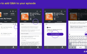 Spotify : nouvelles fonctionnalités pour les podcasts