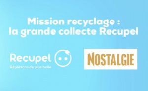 Nostalgie et Récupel s’unissent pour une grande action de recyclage 
