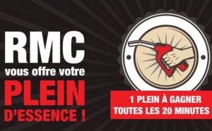 RMC : un plein d'essence à gagner toutes les 20 minutes