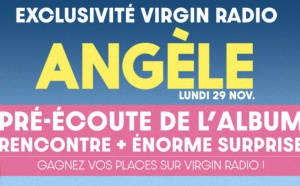 Angèle fait écouter son album en avant-première aux auditeurs de Virgin Radio