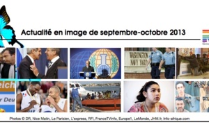 L'actualité en image de la période Septembre-Octobre 2013