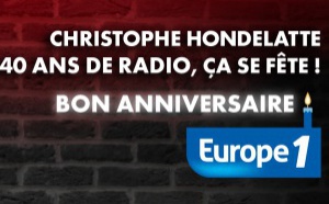 Christophe Hondelatte a fêté ses 40 ans de radio