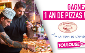Lancement de la "Pizza Toulouse FM" avec Forno Gusto
