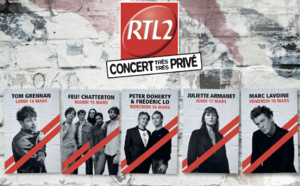 Une grande semaine de concerts Pop-Rock sur RTL2