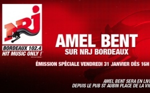 Amel Bent sur NRJ Bordeaux