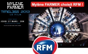 Mylène Farmer choisit RFM