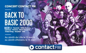 Contact FM : un partenariat avec la tournée "Back to Basic 2000" 