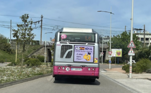 K6FM : une campagne de promotion "À plus dans l'bus"