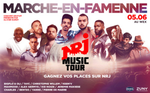 NRJ Music Tour : le plus grand concert gratuit de Belgique